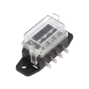 Acces.sig: cutii de siguranţe siguranţă: 19mm 80A Corp: neagră