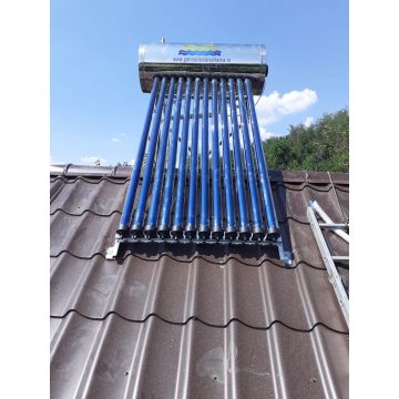 Panou solar apa calda presurizat – integral INOX – 120 L (12 tuburi 58/1800)