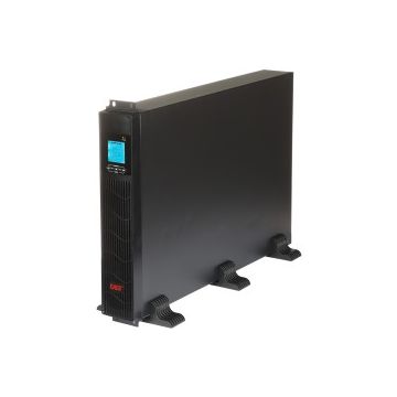 UPS online EAST 1800W/2000VA Rack/Tower ecran LCD 2U 4x12V/9Ah