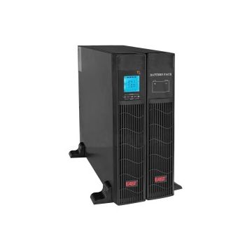 UPS online EAST 2700W/3000VA Rack/Tower ecran LCD 2U 8x12V/9Ah