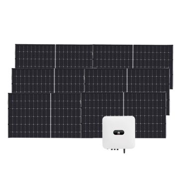 Sistem fotovoltaic 6.8 kW, invertor monofazat Hibrid WiFi cu 14 panouri JinKO Tiger Neo monocristaline, 490 Wp, 120 celule