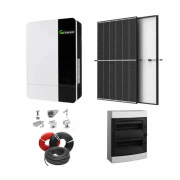 KIT FOTOVOLTAIC 10 KWp MONOFAZAT OFF-GRID Growatt