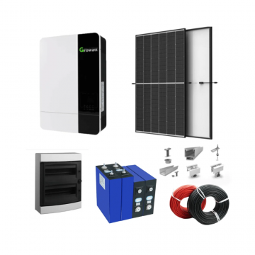 KIT FOTOVOLTAIC 3,5 KWp MONOFAZAT OFF-GRID Growatt