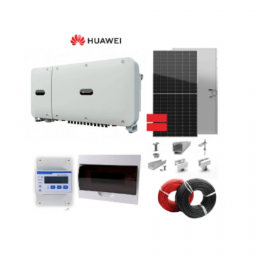 KIT SISTEM FOTOVOLTAIC 100kW TRIFAZAT ON-GRID HUAWEI