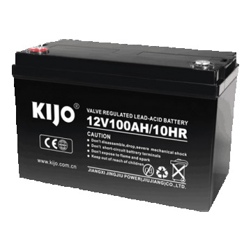Acumulator Pb-acid AGM Deep Cycle, 12V, 100Ah, conector M8 - KIJO JM12-100
