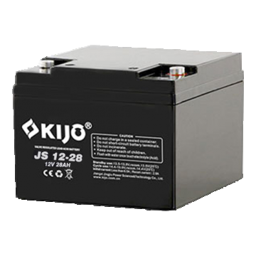 Acumulator Pb-acid AGM Deep Cycle, 12V, 28Ah, conector M5 - KIJO JS12-28