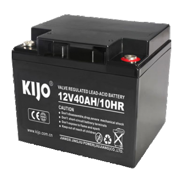 Acumulator Pb-acid AGM Deep Cycle, 12V, 40Ah, conector M6 - KIJO JM12-40