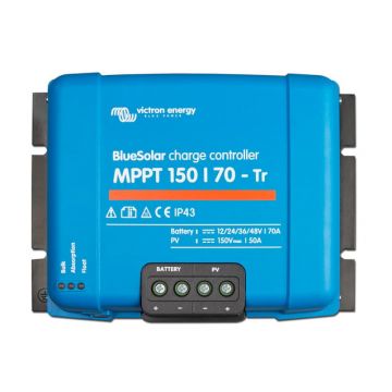 incarcator solar 12v 24v 48v 70a victron energy bluesolar mppt 150/70-tr