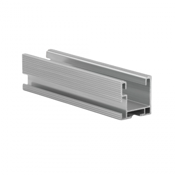 Profil Fotovoltaic 40x40mm, Fixare Laterală/Jos, Șurub M10T