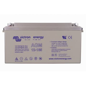 victron energy agm deep cycle battery 12v/165ah