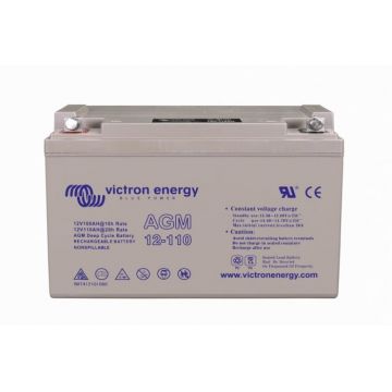victron energy agm deep cycle battery (m8) 12v/110ah