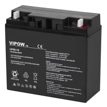 Acumulator Gel 12V 20Ah Vrla Vipow