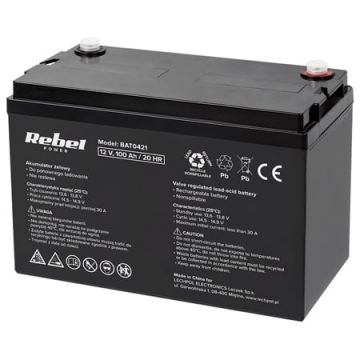 Acumulator Gel Plumb 12V 100Ah Rebel