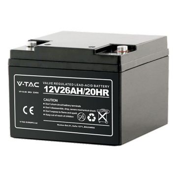 Acumulator Gel Plumb 12V 26Ah V-Tac