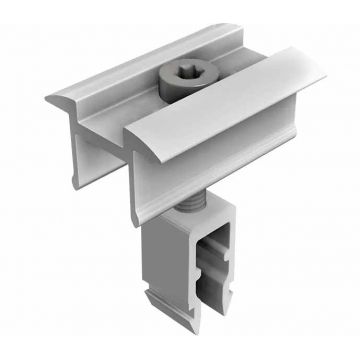 Clema de mijloc pentru fixarea panourilor solare, prindere cu clips, surub inclus, Safer SAF-MIJLOC-CLIPS