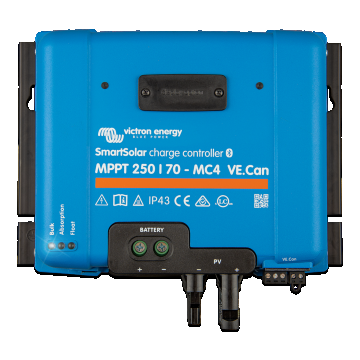 Incarcator Solar 12V 24V 48V 70A Victron Energy Smartsolar Mppt 250 70-Mc4 Ve.Can