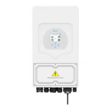 Invertor Hibrid Monofazat DEYE SUN-5K-SG03LP1-EU, 5KW, 2 MPPT, eficienta 97.60%, IP65
