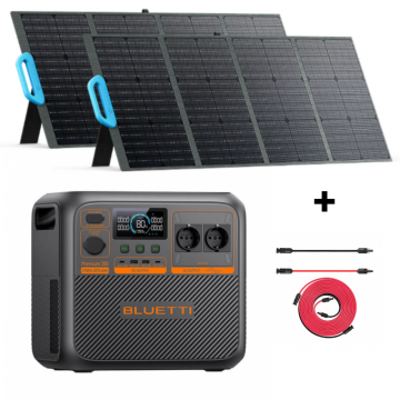 Kit Generator Solar Bluetti Premium 200 V2 2700W 2074Wh + 2 x panou 200W