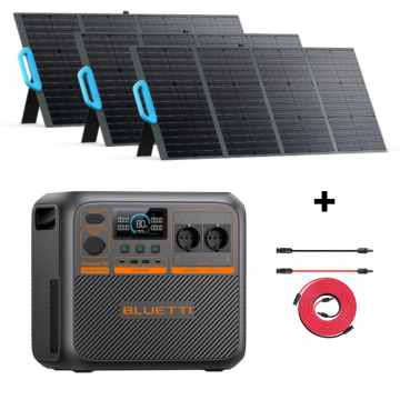 Kit Generator Solar Bluetti Premium 200 V2 2700W 2074Wh + 3 x panou 200W