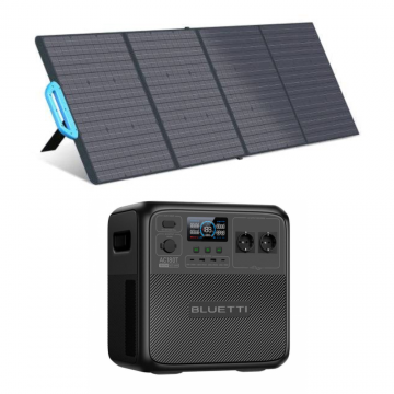 Kit Generator Solar Portabil 1800W 1,433Wh Bluetti AC180T + panou 200W