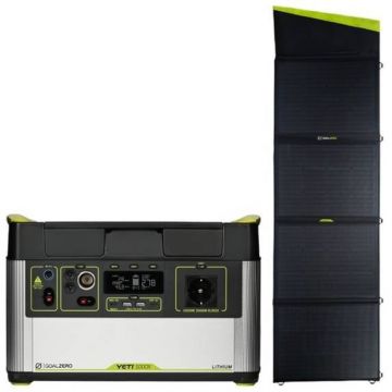 Kit Generator Solar Portabil 983Wh 1500W Goal Zero Yeti 1000X + panou solar 200W