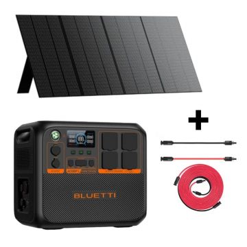 Kit Generator Solar Portabil Bluetti AC200PL 2400W 2304Wh cu panou 350W