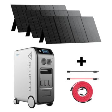 Kit Generator Solar Portabil Bluetti Power Oak 3000W 5100Wh Ep500Pro + 3 Pv350