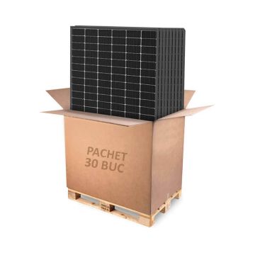 Palet cu 30 de panouri solare fotovoltaice (380W), Longi Solar, 11.4 kW, LR4-60HPH-380M-30x
