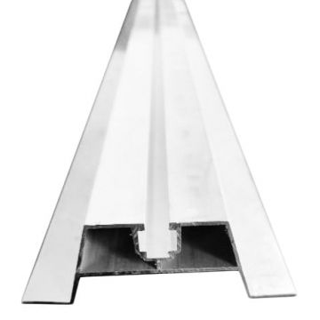 Profil de aluminiu montaj acoperis metalic lungime 3.3 m L1X40X50X113 Profil de aluminiu montaj acoperis metalic lungime 3.3 m L1X40X50X113