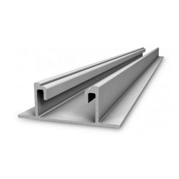 Sina montare acoperis tabla trapezoidala sau sistem K2 Dome System, lungime 4,80m, aluminiu, K2 2004278 Sina montare acoperis tabla trapezoidala sau sistem K2 Dome System, lungime 4,80m, aluminiu, K2 2004278