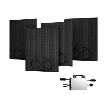 Sistem fotovoltaic balcon super-usor 800W cu invertor de 800W