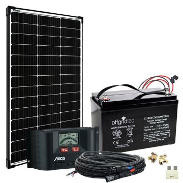 Sistem fotovoltaic off-grid 12V 100W 101Ah, BIG-L