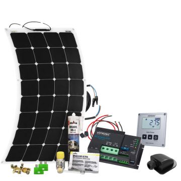 Sistem fotovoltaic rulota off-grid 120W