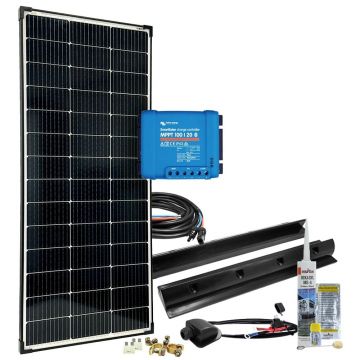 Sistem fotovoltaic rulota off-grid 150W 12V MPPT mPremium+ XL