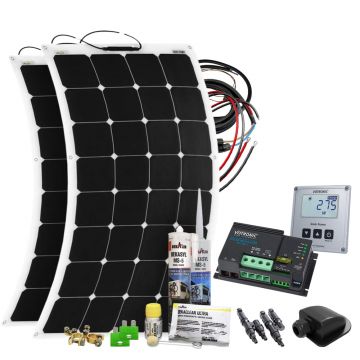 Sistem fotovoltaic rulota off-grid 240W 12V