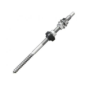 Surub de fixare cu piulita M10x200-SP pentru panouri fotovoltaice compatibil cu 80X30X4-ADAPT