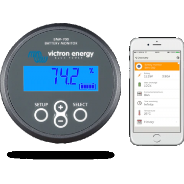 Victron Energy Battery Monitor Bmv-700 6.5 - 95Vdc