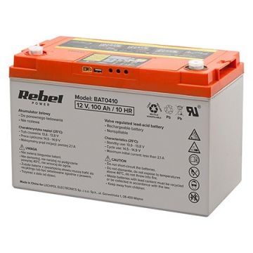 acumulator gel plumb deep cycle afisaj 12v 100ah