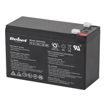 acumulator stationar sla 12v 7ah rebel