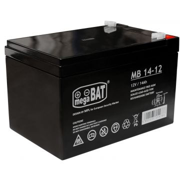 Acumulator VRLA MB 14-12 (151/98/94mm) - MEGABAT