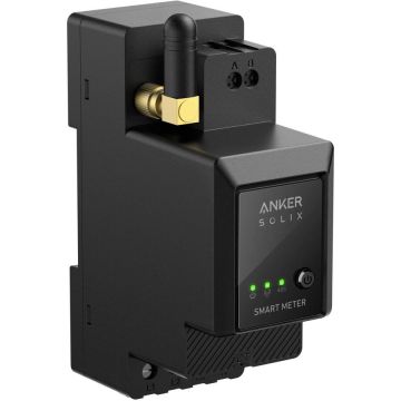 Anker&nbsp;Solix Contor inteligent Anker Solix Smart Meter, compatibil cu Anker Solarbank 2, Negru