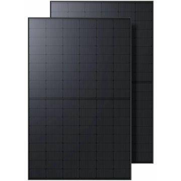 Anker&nbsp;Solix Set 2 Panouri solare rigide Anker Solix RS40D, 440W, IP68, Tehnologie TopCon Dual Glass, Negru