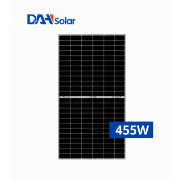 Panou fotovoltaic bifacial DAH Solar 455W Rama neagra - DHN-48Z16-DG(BW)-455W