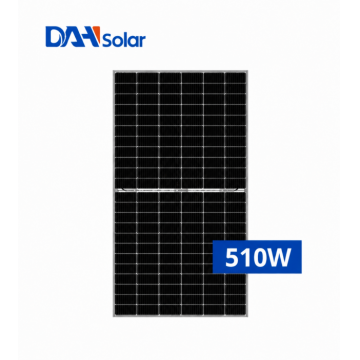 Panou fotovoltaic bifacial DAH Solar 510W Rama neagra - DHN-54Z16 DG(BW)-510W