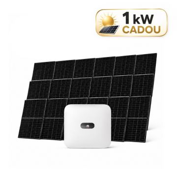 Sistem fotovoltaic 8kW (7 + 1 kW CADOU), invertor trifazat On Grid WiFi si 18 panouri Canadian Solar N-Type TOPCon, monocristalin, 460 Wp, 144 celule, rama neagra
