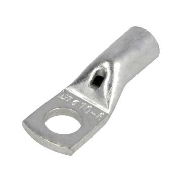 varf: inelar tubular m6 10mm2 crimpat pe cablu neizolat cupru